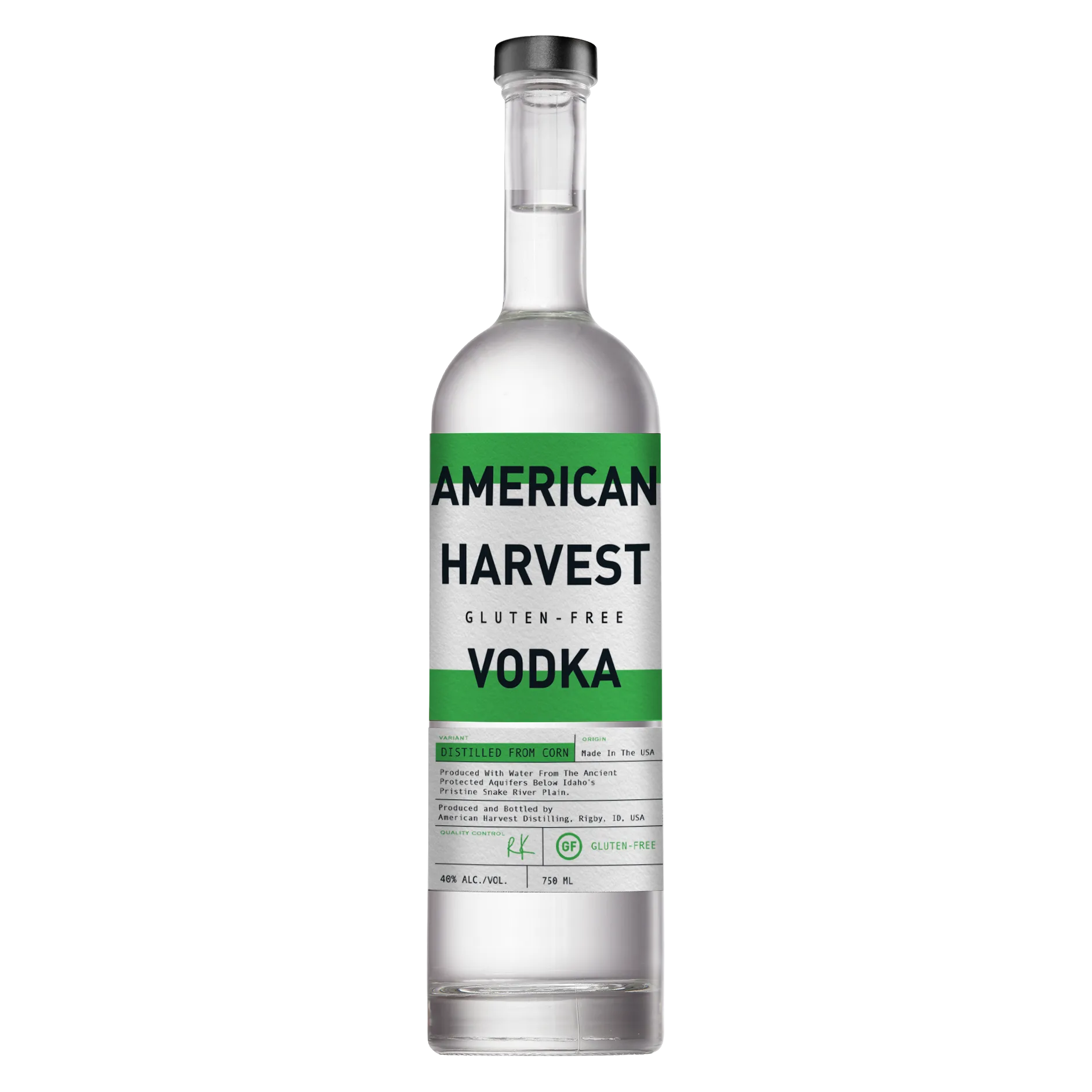 American Harvest Gluten Free Vodka