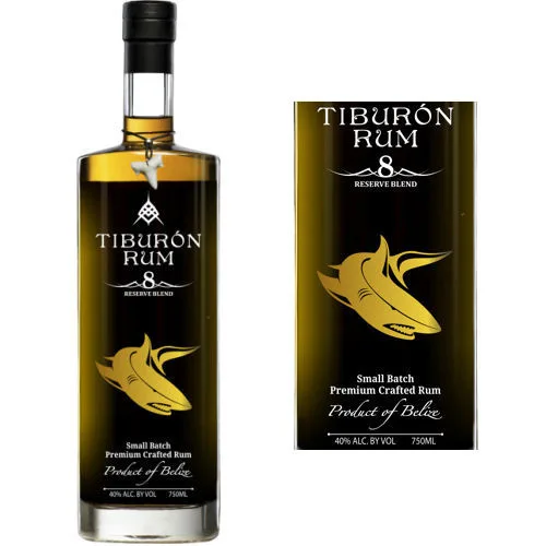 Tiburon Small Batch 8 Year Old Belize Rum 750Ml