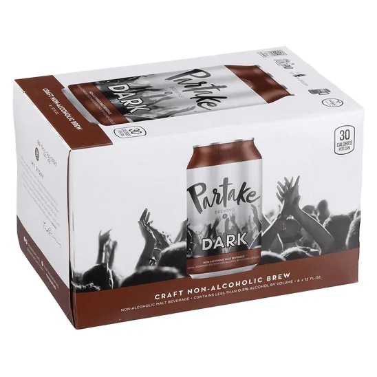 Partake Brewing Dark Non-Alcoholic (6PKC 12 OZ)
