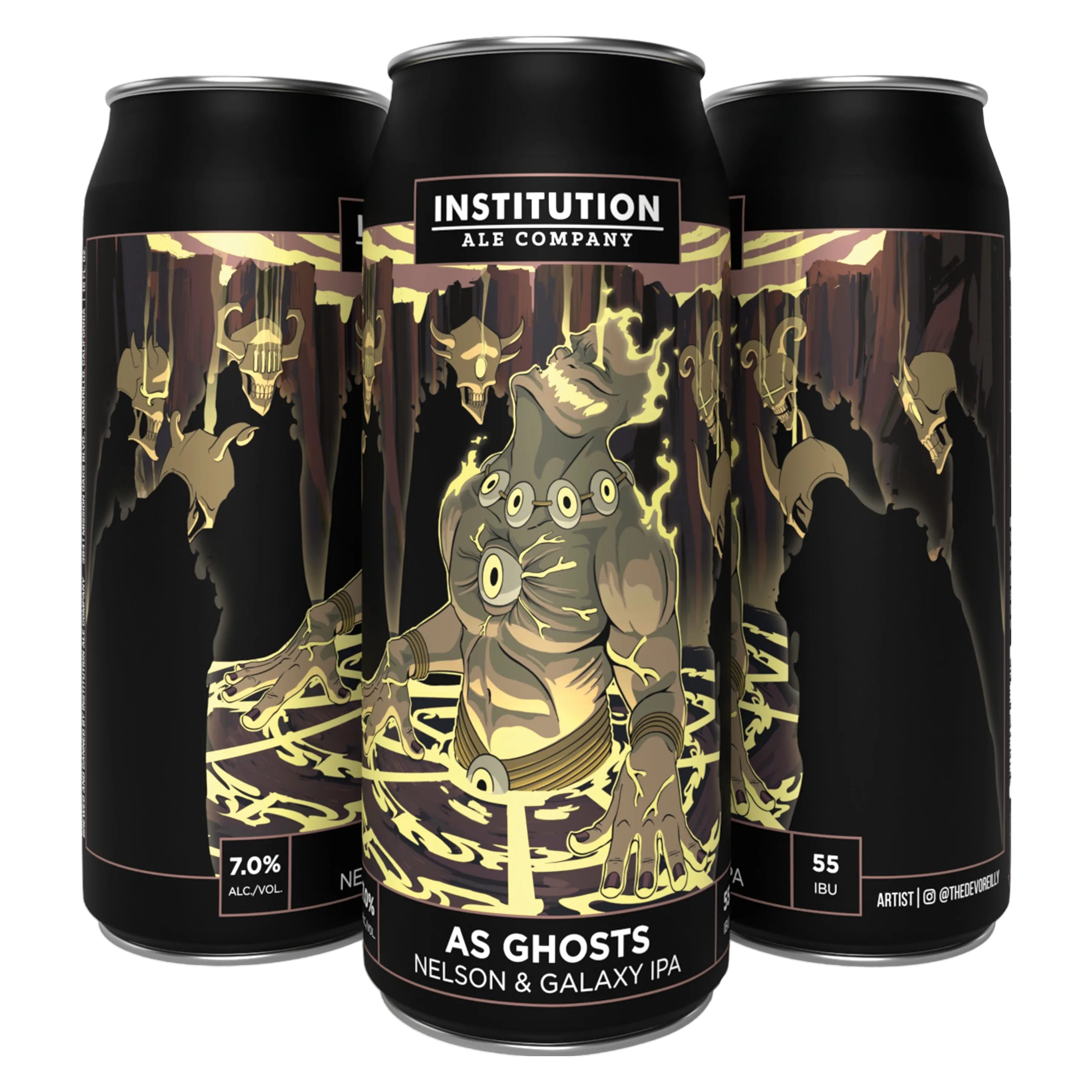 INSTITUTION AS GHOSTS IPA 4PKC (4PKC