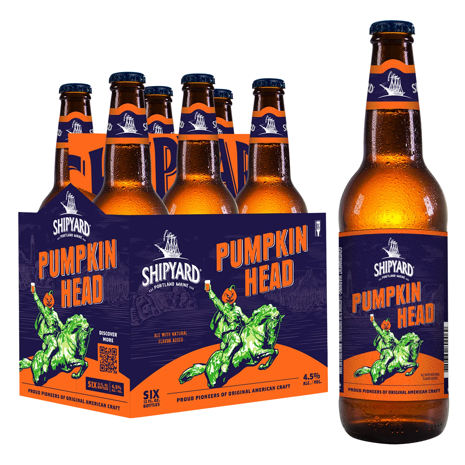 Shipyard Pumpkinhead 6pk Btl 4.5% ABV
