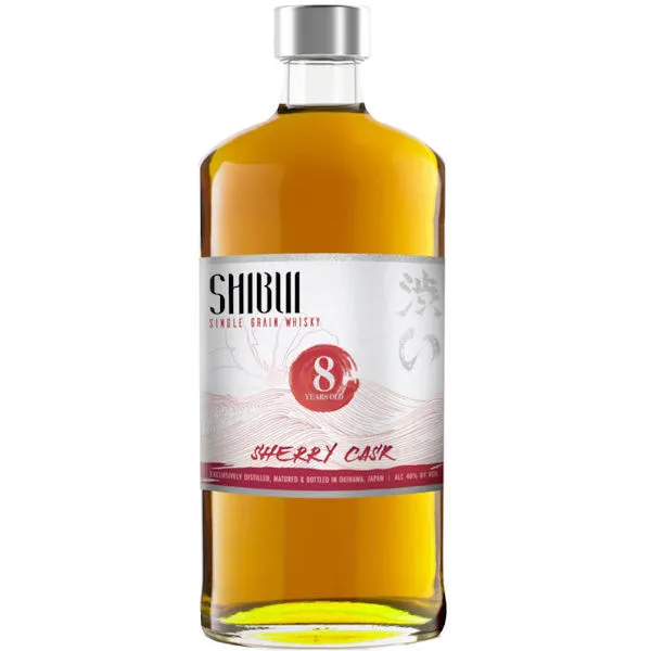 Shibui Single Grain 8 Year Old Sherry Cask Matured Japanese Whisky 750Ml