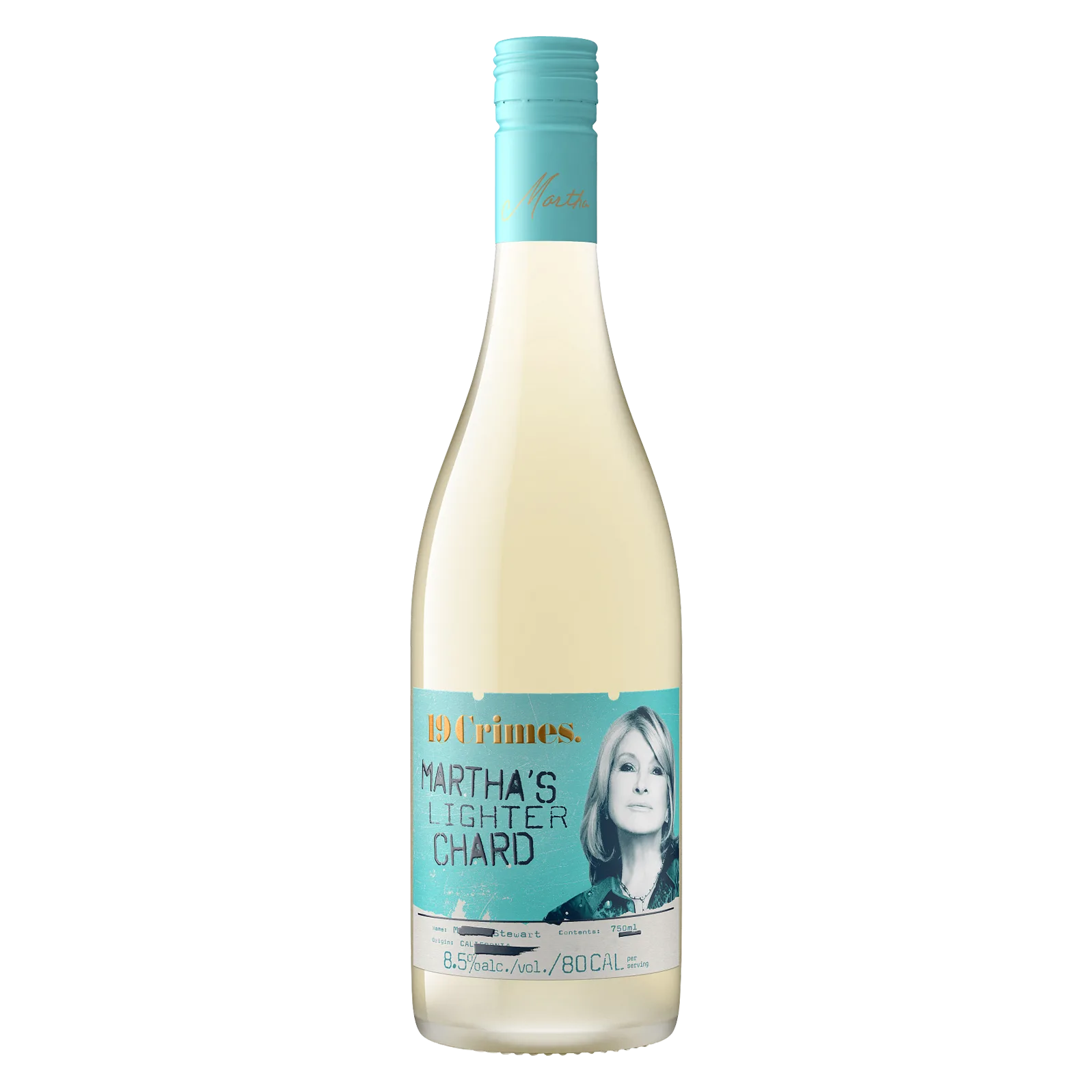 19 Crimes Martha Lighter Chard 8.5% ABV