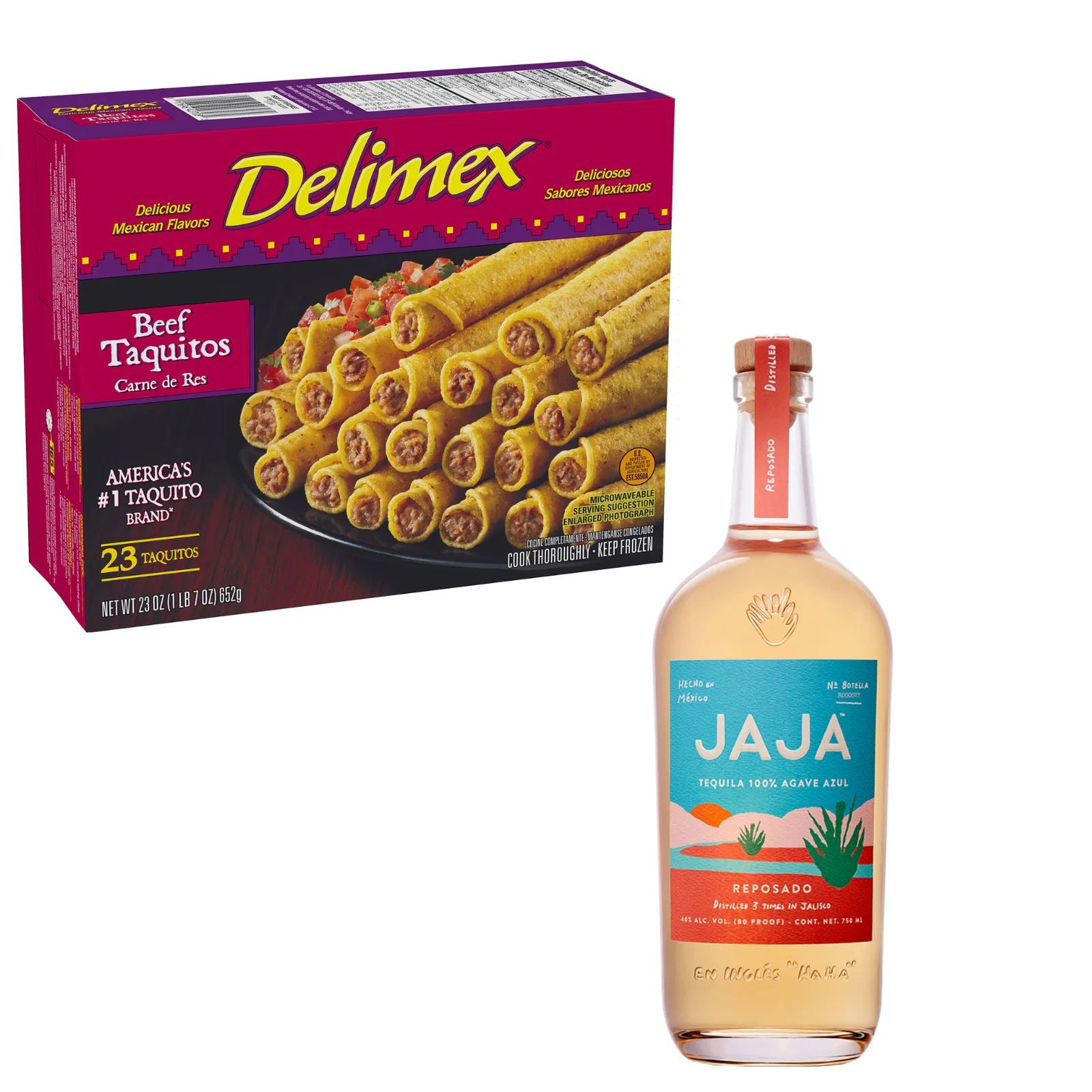 DELIMEX® Beef x JAJA™ Tequila Reposado Bundle