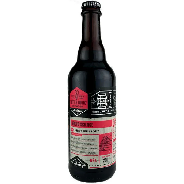 Bottle Logic Applied Science Berry Pie Stout 2020 500Ml