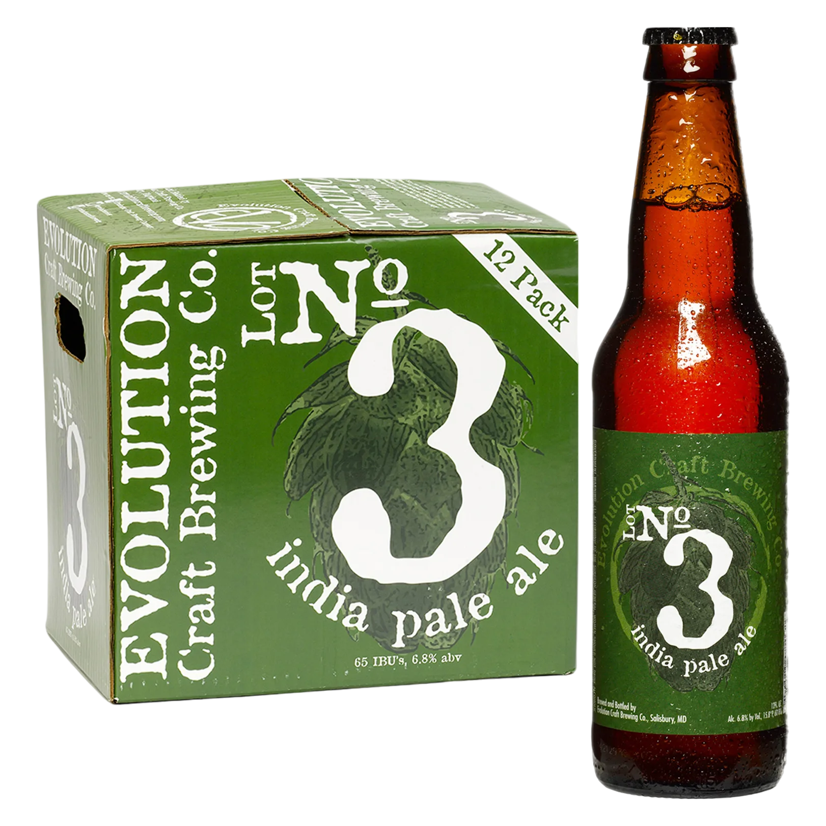 Evolution Lot No. 3 IPA 12 pack Bottles