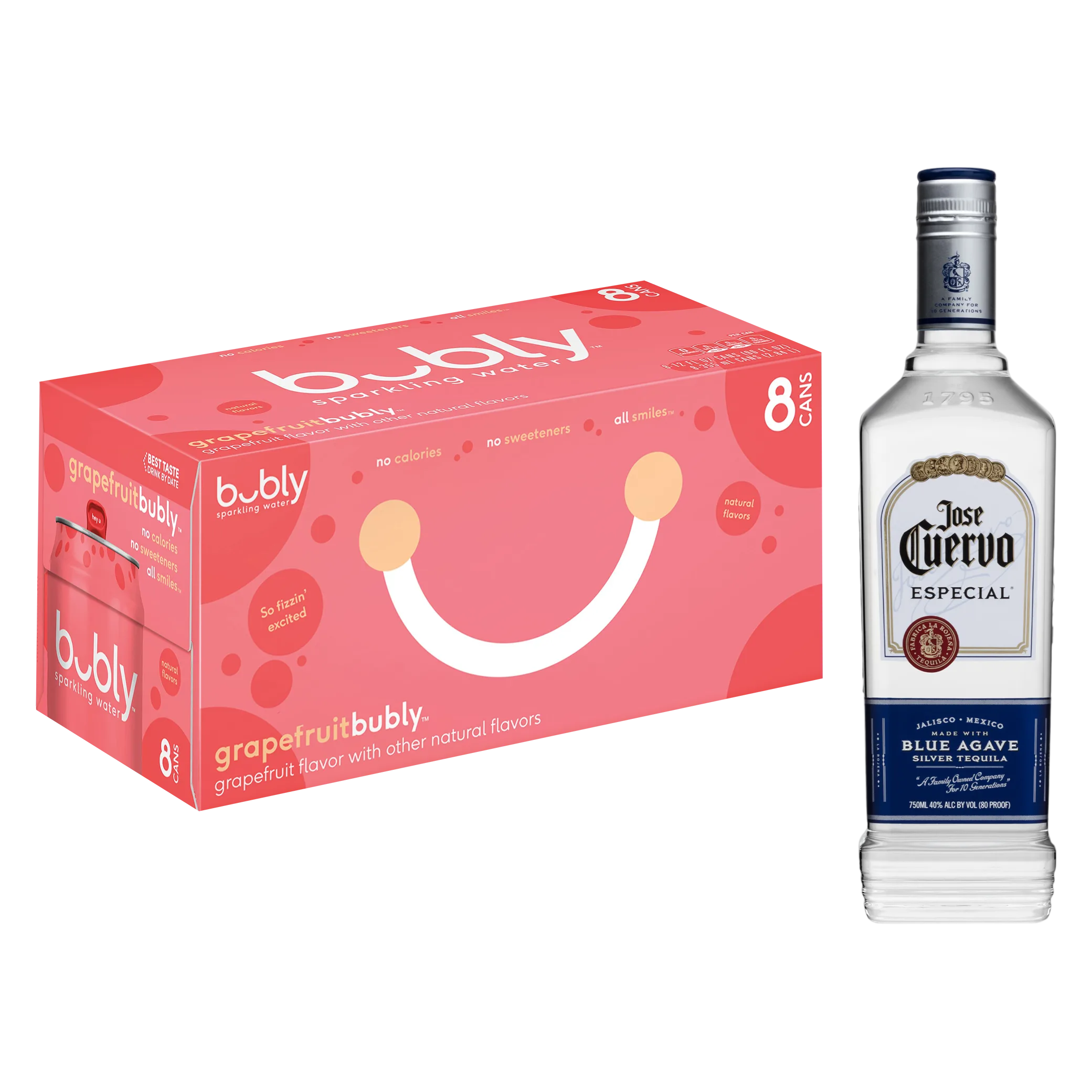 Bubly Mixology Tequila & Grapefruit Bundle