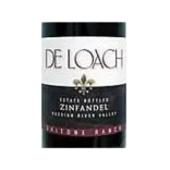 De Loach Zinfandel Saitone Ranch '99