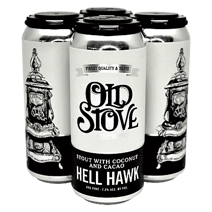 Old Stove Brewing Hell Hawk Stout 4pk 16oz Can
