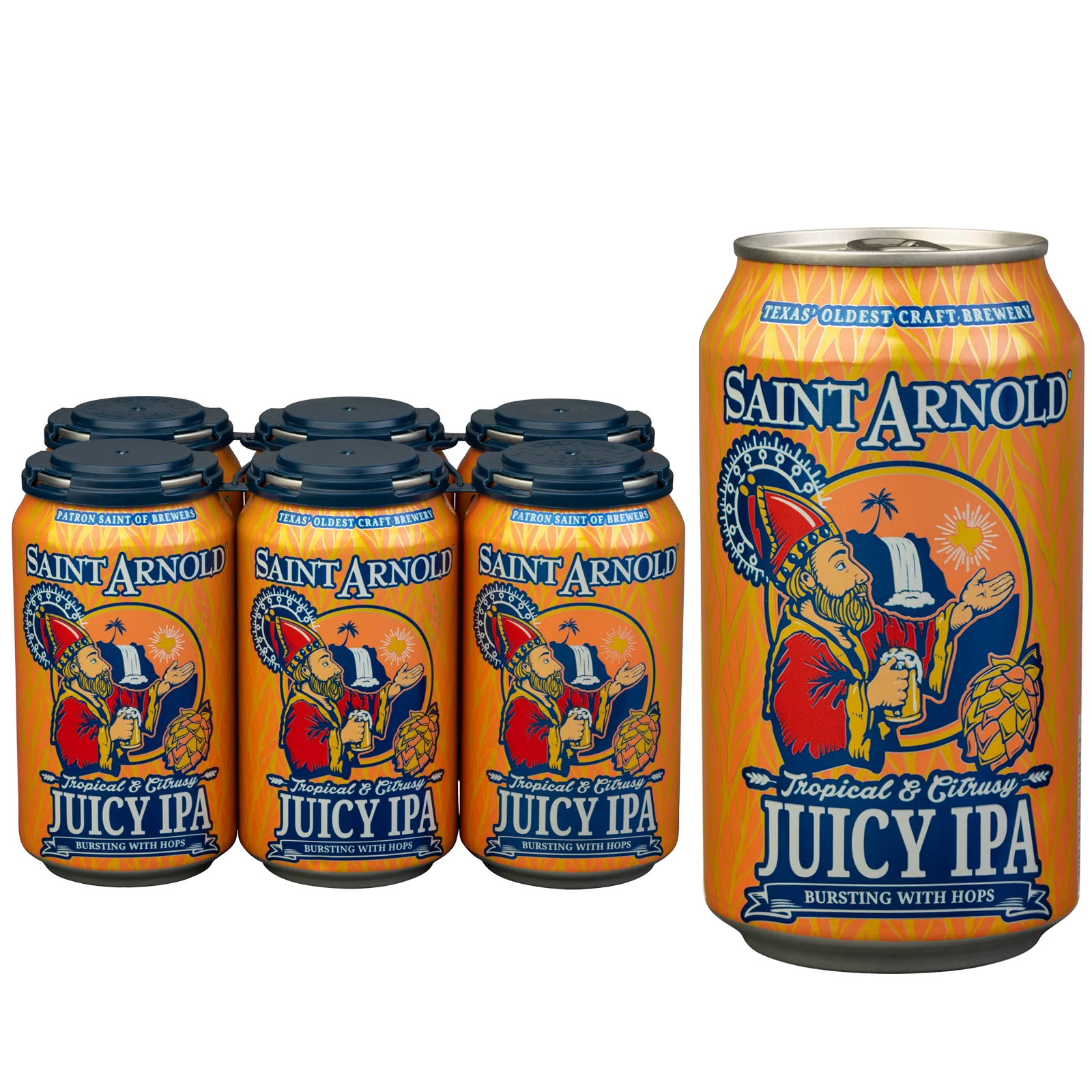 Saint Arnold Juicy IPA 6pk Can 7.1% ABV
