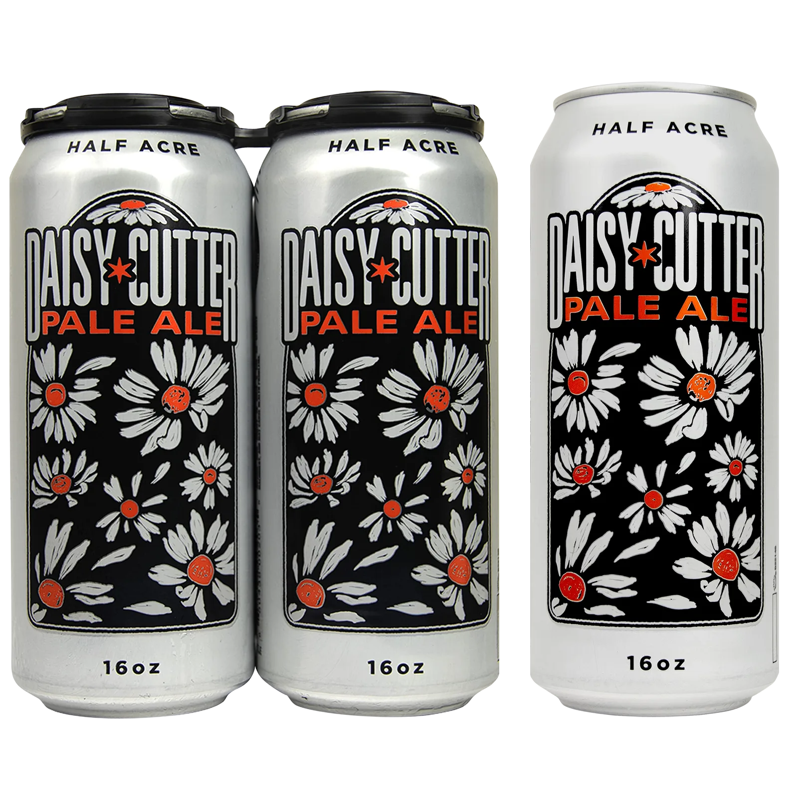 Half Acre Daisy Cutter Pale Ale 4pk 16oz Can 5.2% ABV