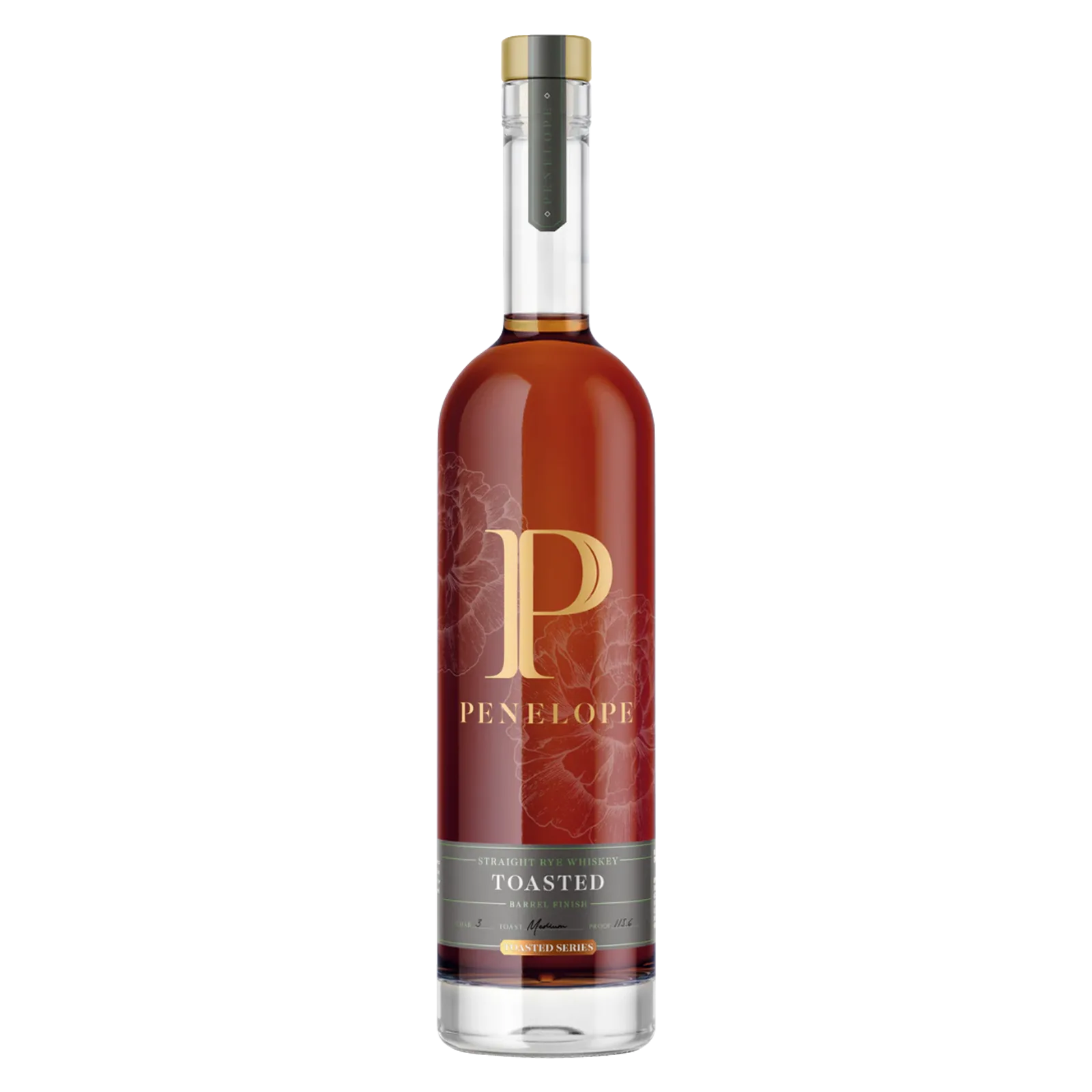 Penelope Bourbon Barrel Strength Toasted Straight Rye Whiskey (100 proof)