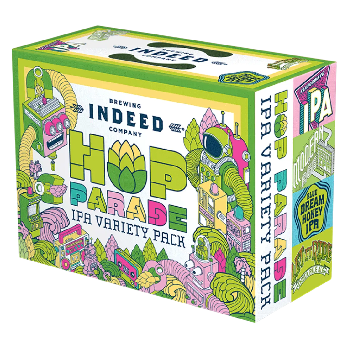 Indeed Hop Parade Variety 12pk Cans Varied ABV
