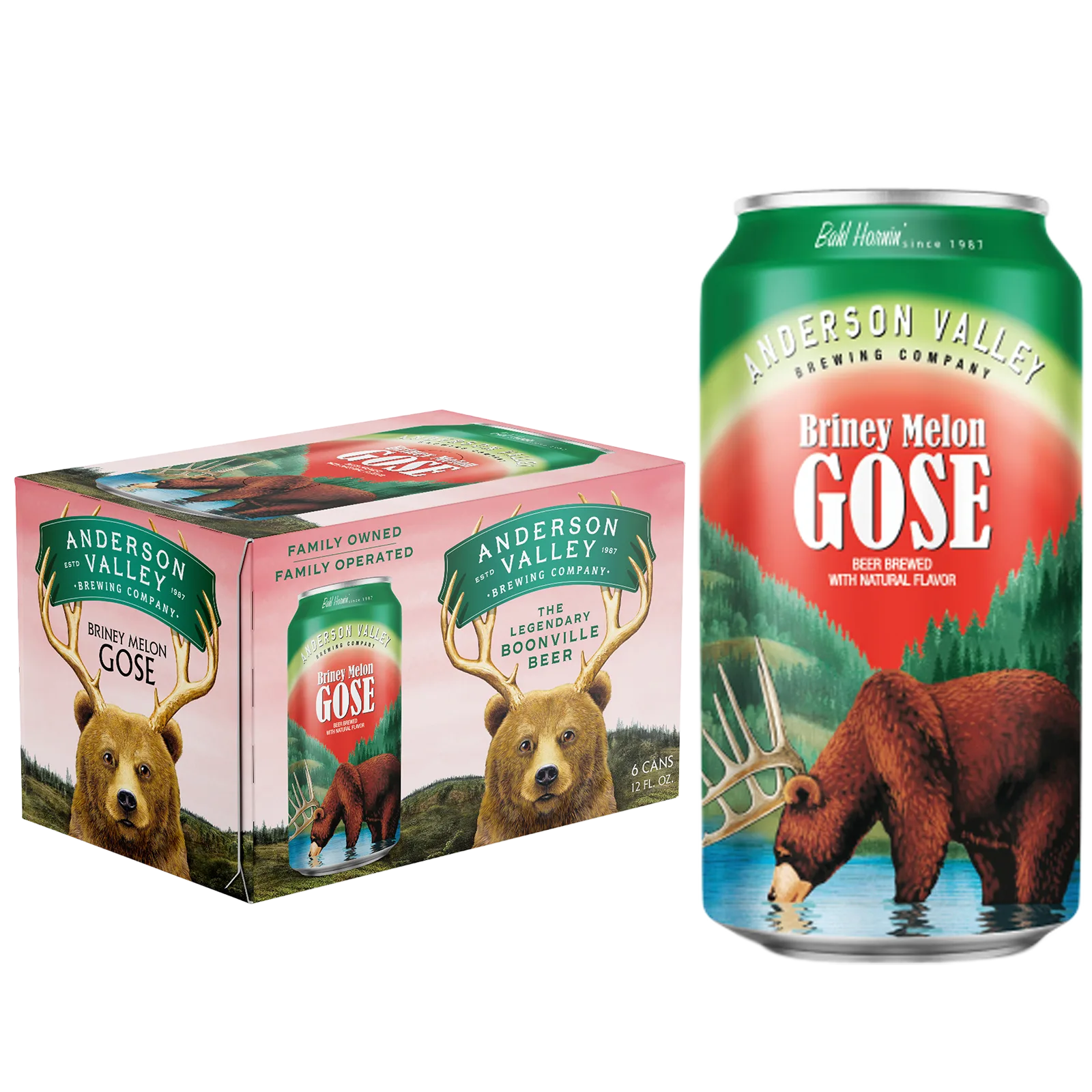 Anderson Valley Briney Melon Gose 6pk Can