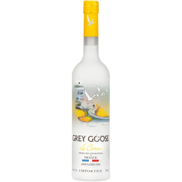 Grey Goose Citron French Grain Vodka 750Ml