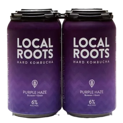 Local Roots Hard Kombucha Purple Haze (4PKC 12 OZ)