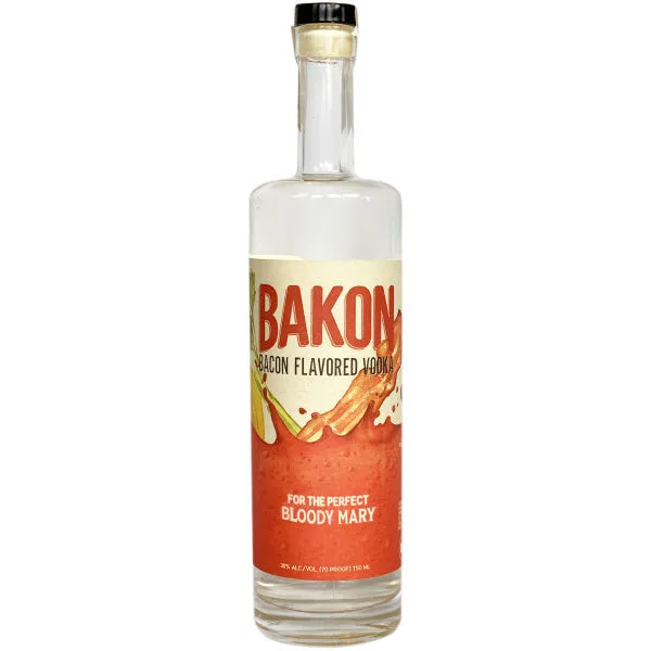 Bakon Bacon Flavored Potato Vodka 750Ml