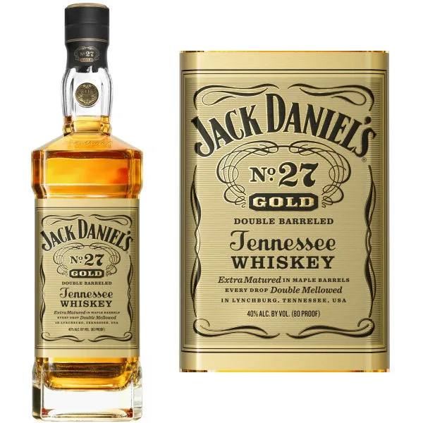 Jack Daniels No27 Gold Tennessee Whiskey 750Ml