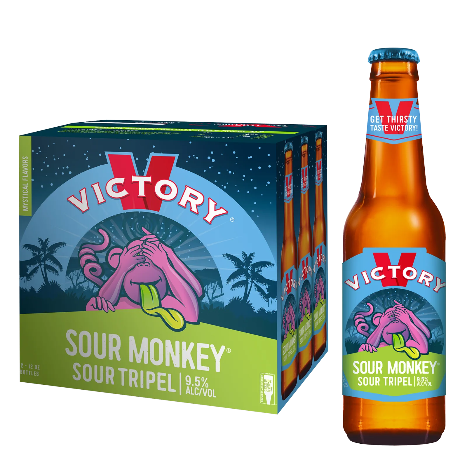 Victory Sour Monkey 12pk Btl 9.5% ABV