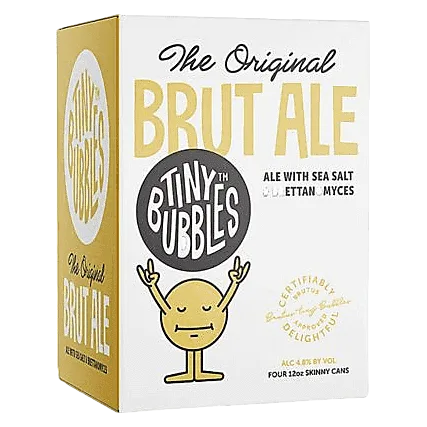 Tiny Bubbles The Original 4pk Can