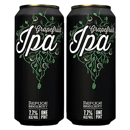 Refuge Brewery Grapefruit IPA 4pk 16oz Can