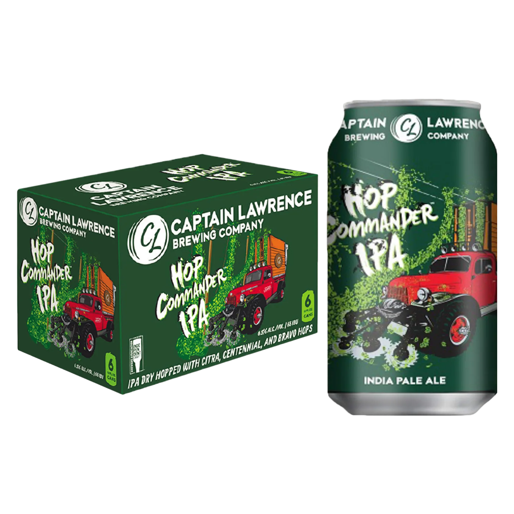 Captain Lawrence Hop Commander IPA 6 Pack Cans