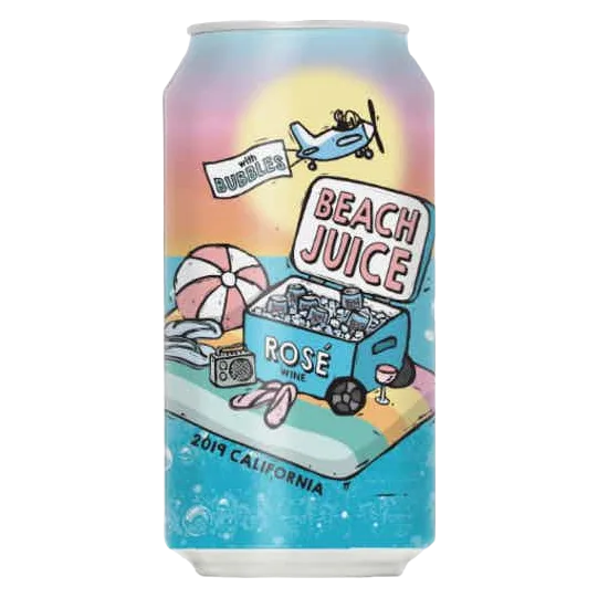 Beach Juice Rose With Bubbles 4pk 250ml 15% ABV