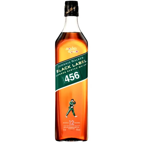 Johnnie Walker Black Label Squid Game Edition 12 Year Old Blended Scotch 750Ml