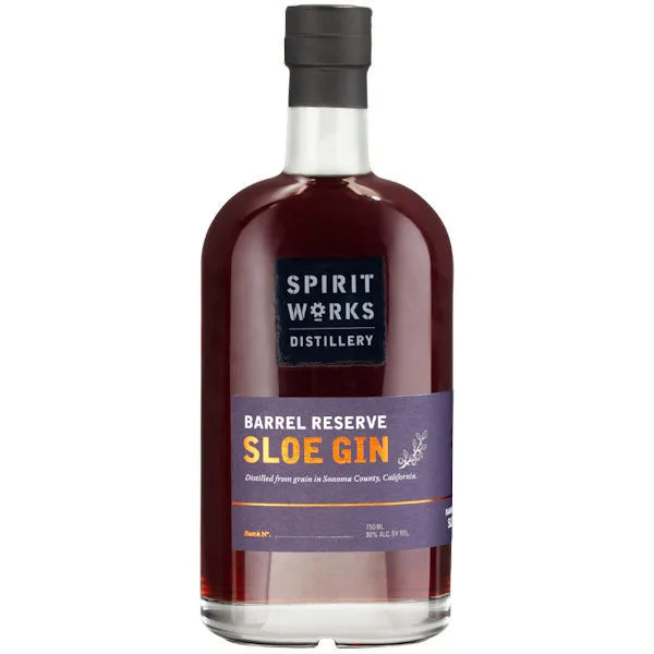 Spirit Works Distillery California Barrel Reserve Sloe Gin 750Ml