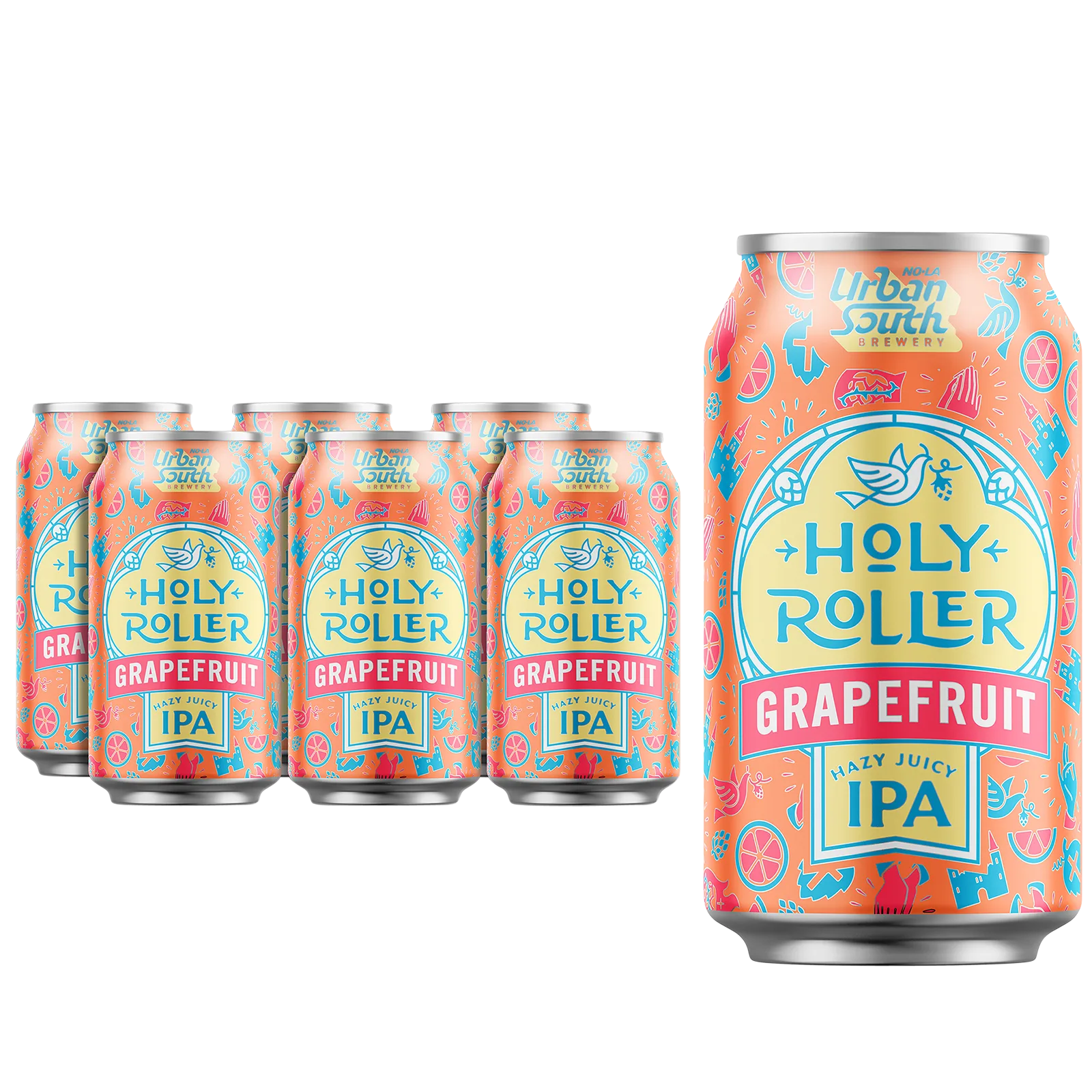 Urban South Grapefruit Holy Roller 4pk Can 6.3% ABV