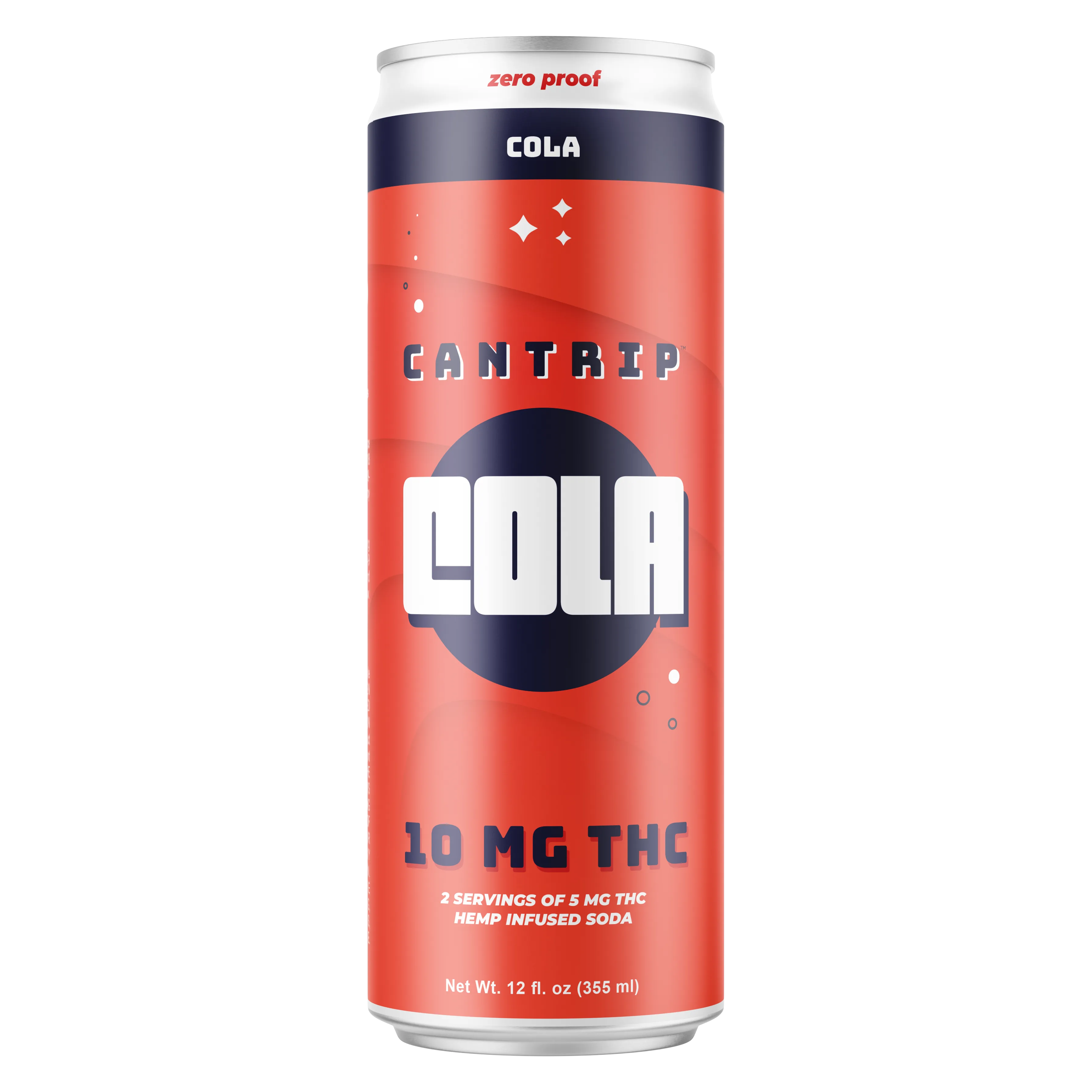 Cantrip 10mg THC Cola 4pk Can