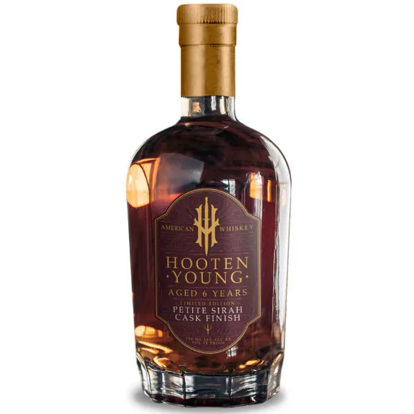 Hooten Young 6 Year Old Petite Sirah Cask Finished American Whiskey 750Ml