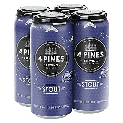 4 Pines Brewing Stout 4pk 16oz Can