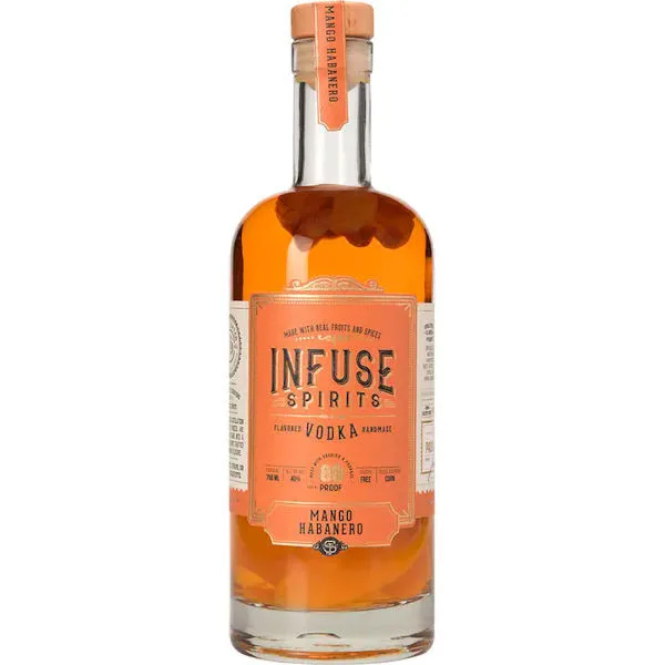 Infuse Spirits Mango Habanero Vodka 750Ml