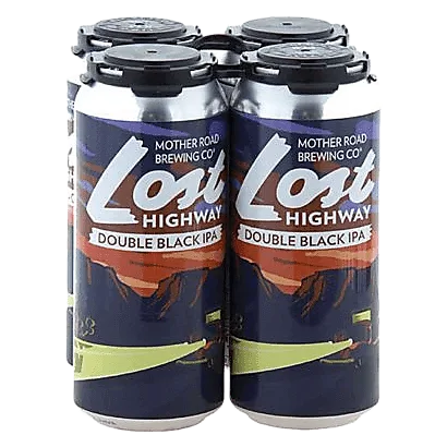Mother Road Lost Highway Black IPA (4PKC