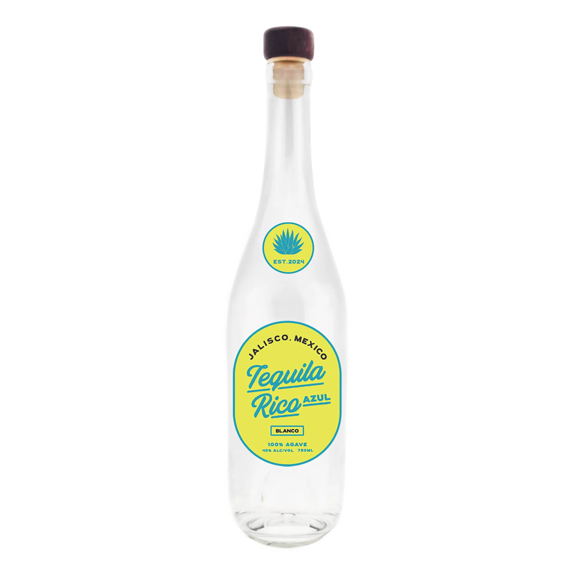 Tequila Rico Azul Blanco (80 Proof