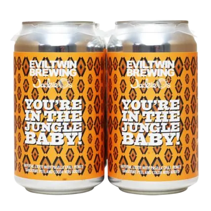 Evil Twin Brewing You're In The Jungle Baby! Imperial Stout (4PKC