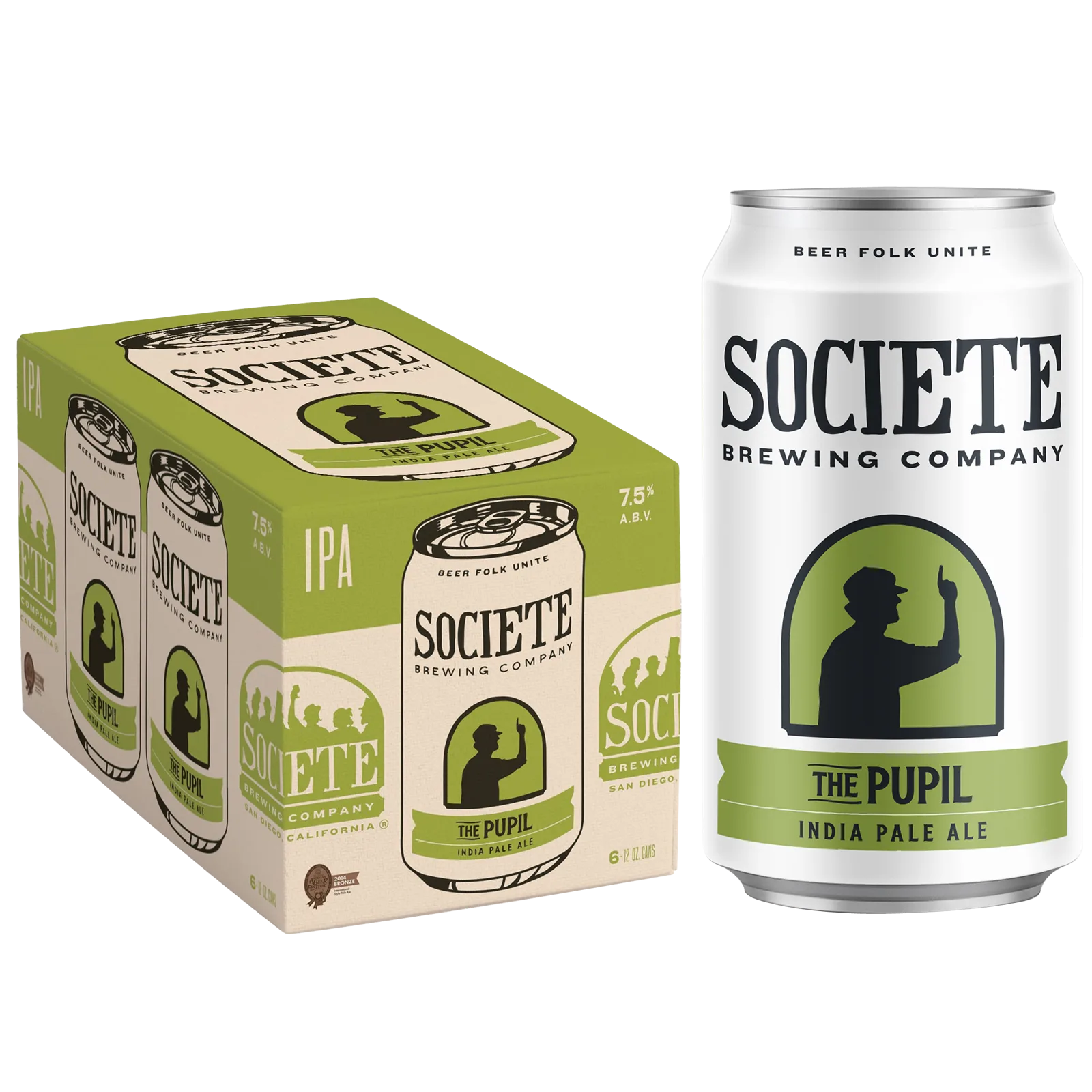 Societe Brewing The Pupil IPA 6pk Can