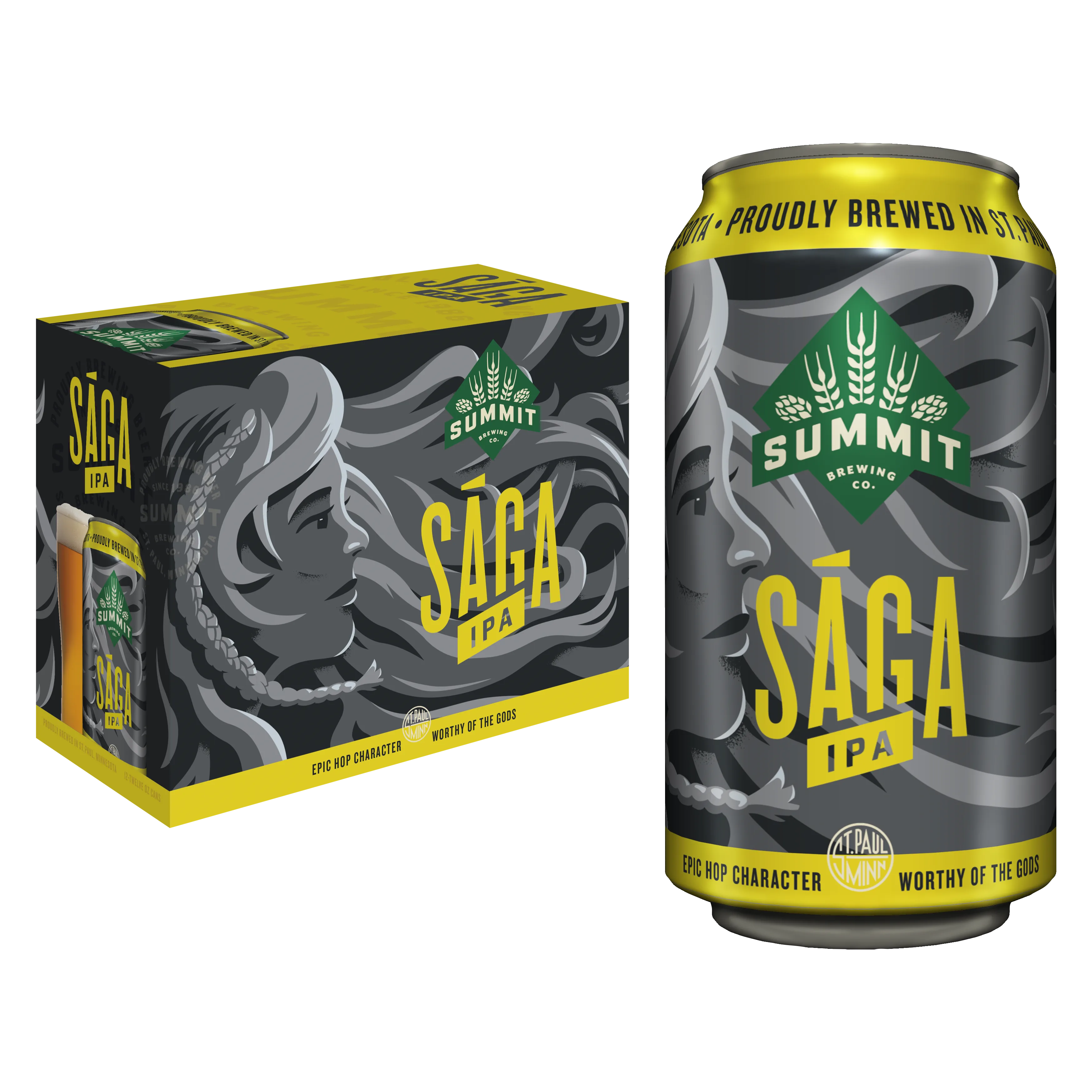 Summit Saga IPA 12pk Cans 6.3% ABV