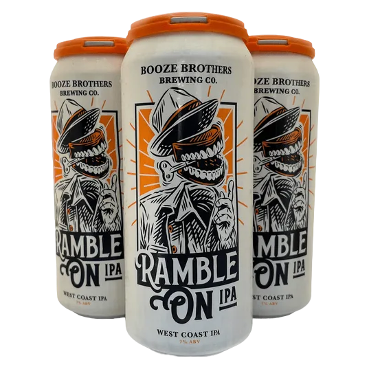 Booze Brothers Brewing Co. Ramble On IPA (4PKC
