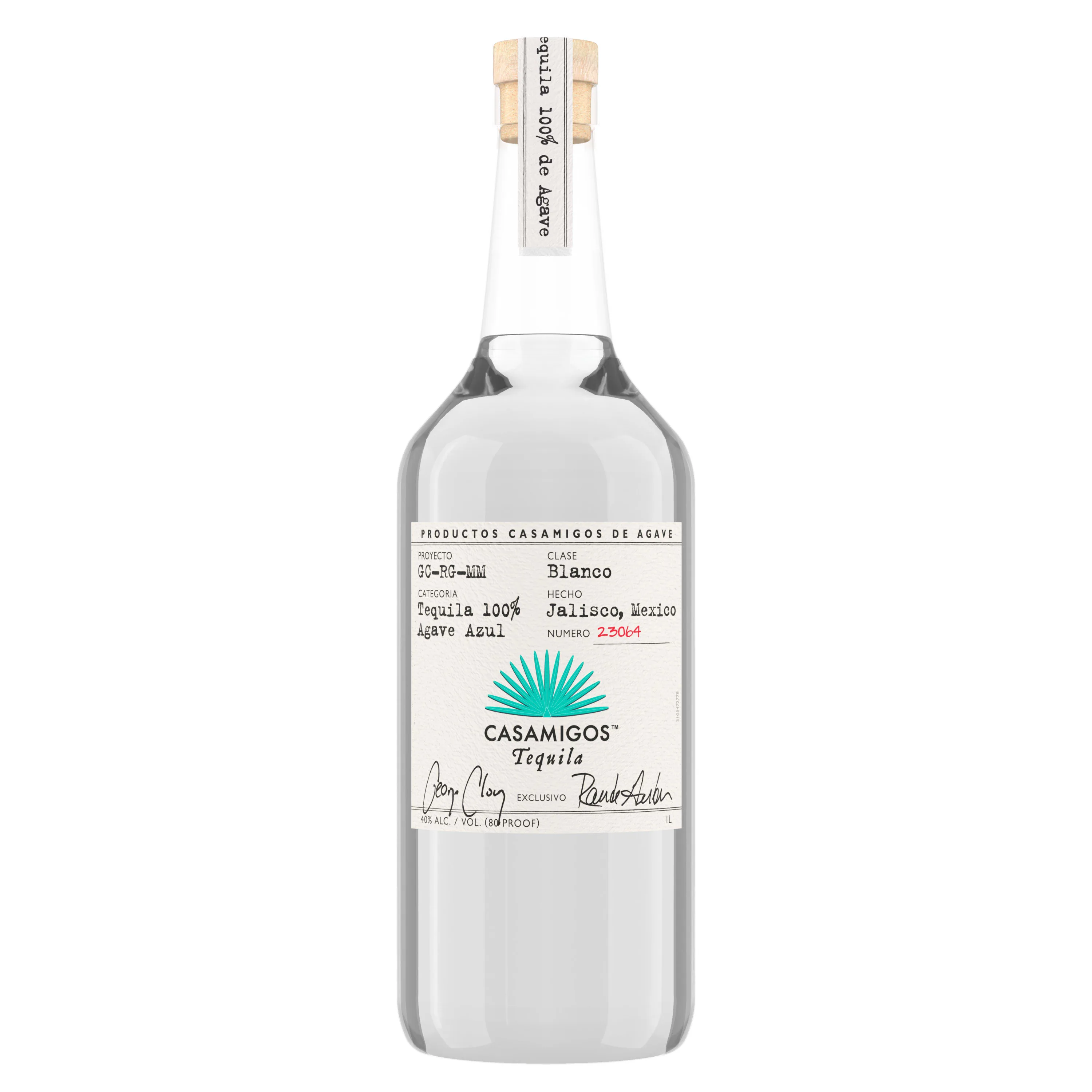 Casamigos Blanco Tequila 1L (80 Proof)