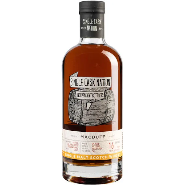 Single Cask Nation Macduff 16 Year Old Speyside Single Malt Scotch 700Ml