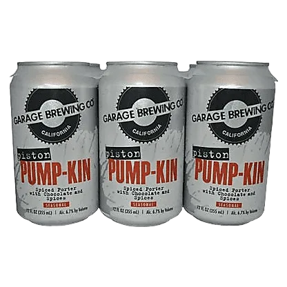 Garage Brewing Piston Pump-kin Porter 6pk Can