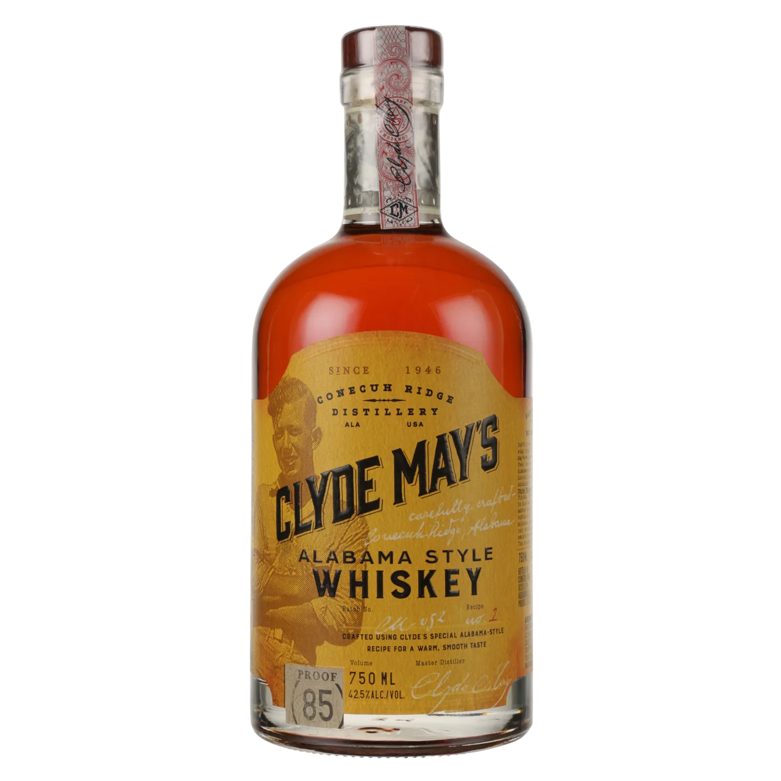 Clyde May's "alabama Style" Whiskey