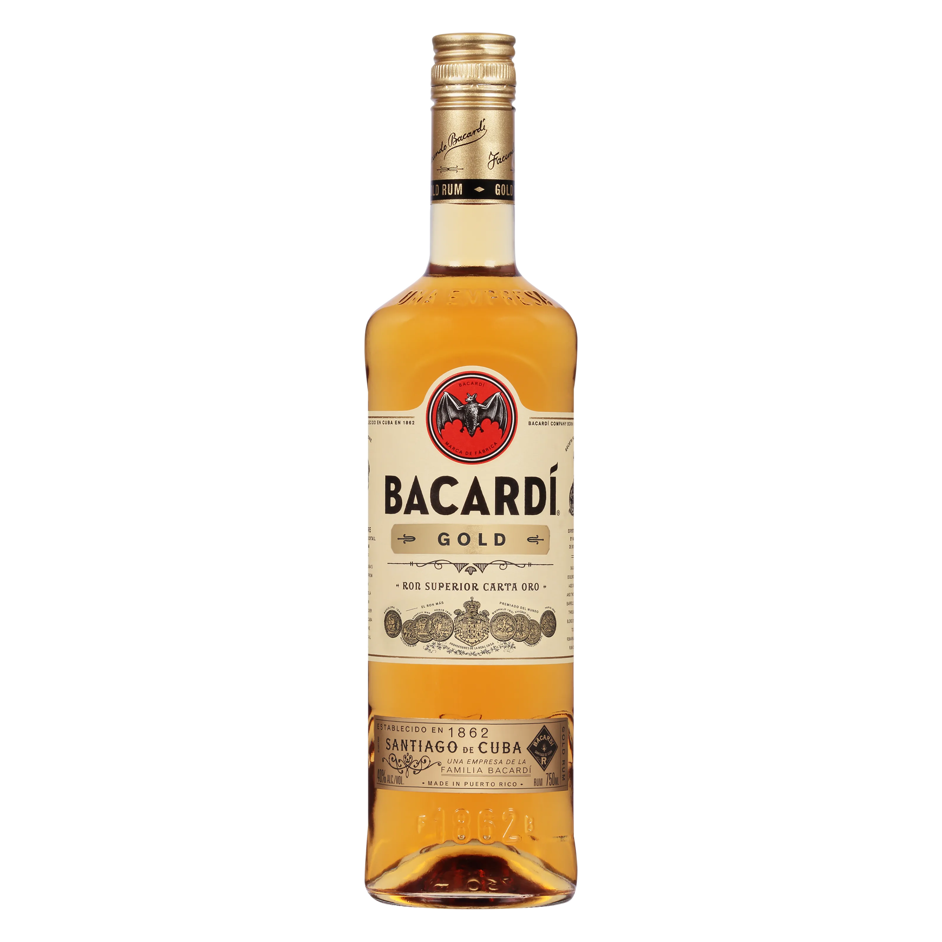 Bacardi Gold Rum(80 proof