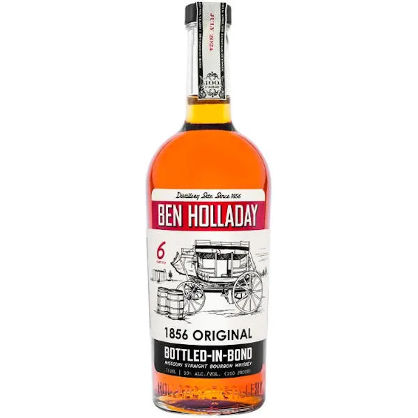 Ben Holladay 6 Year Old Bottled In Bond Missouri Straight Bourbon Whiskey 750Ml