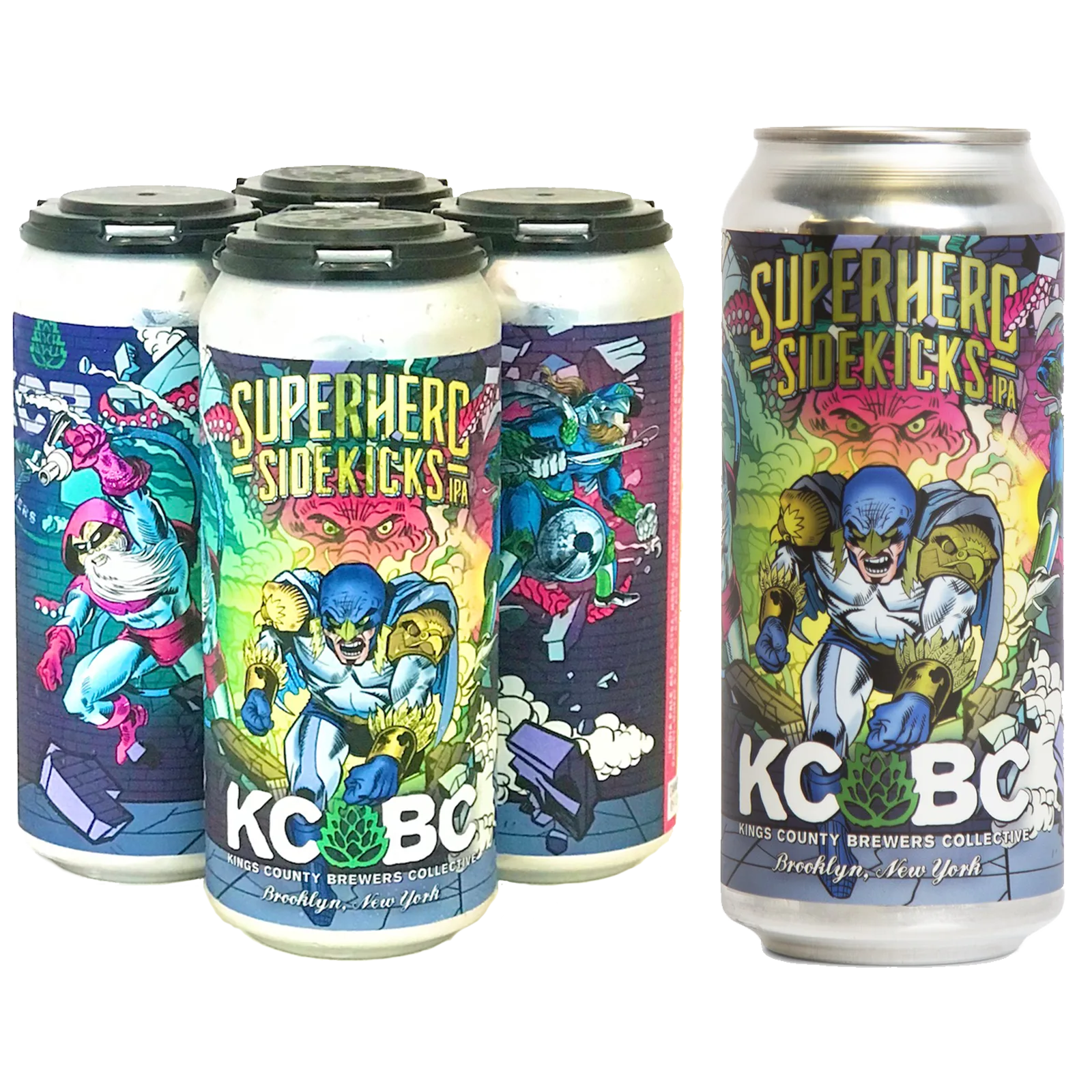 KCBC Superhero 4pk 16oz Can 6.9% ABV