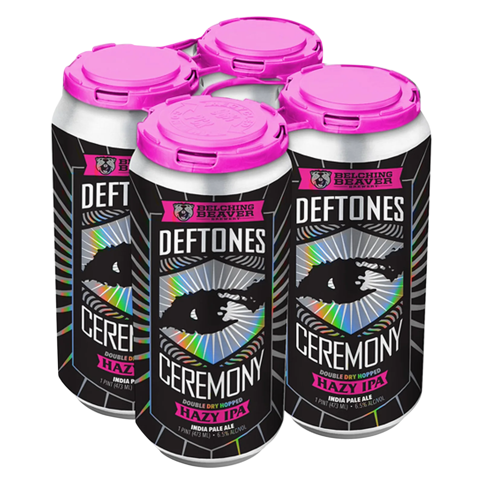Belching Beaver & Deftones Ceremony Hazy IPA (4PKC