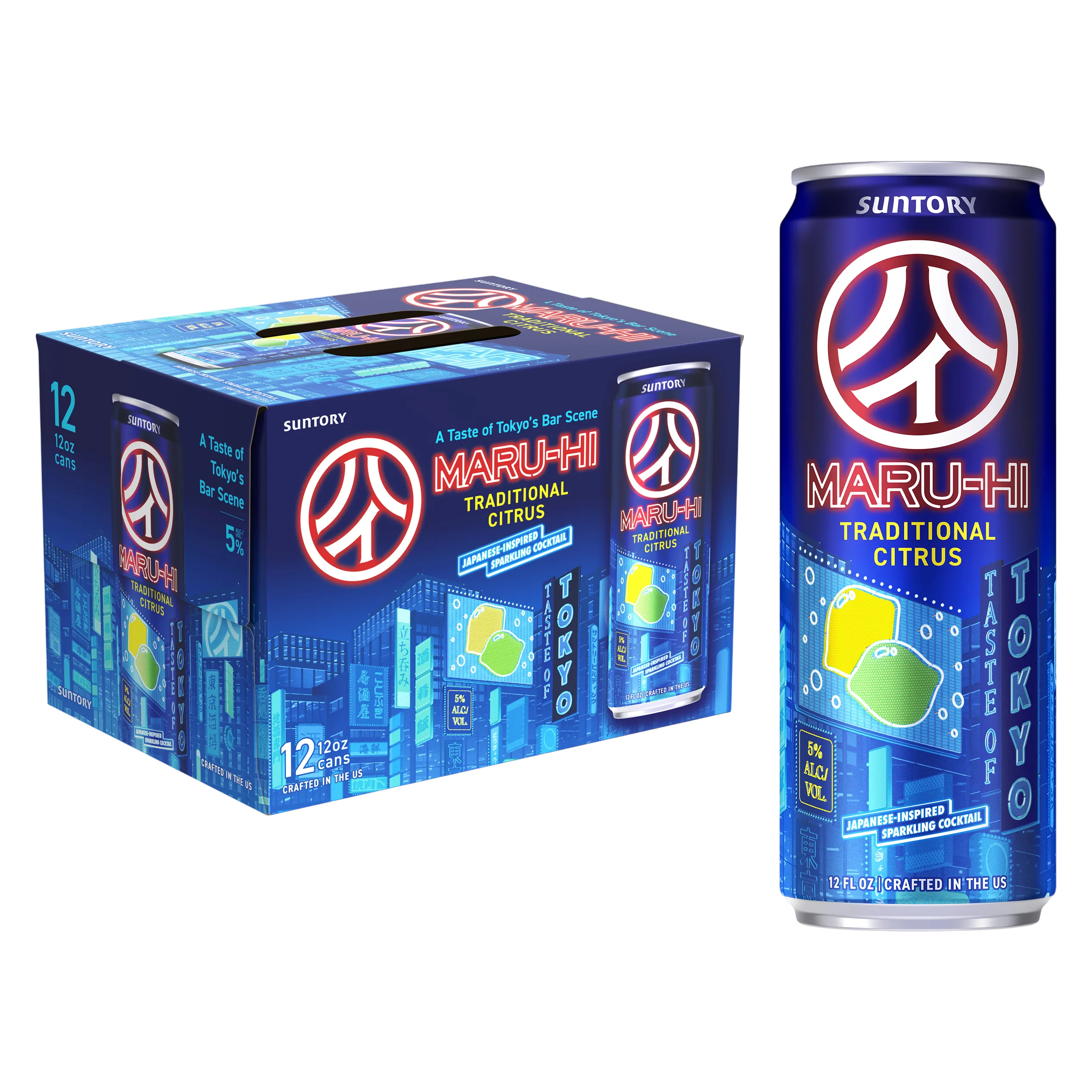 Suntory Maru-Hi Traditional Citrus 12pk 12oz Can 5% ABV