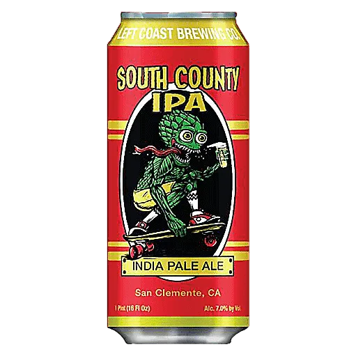 Left Coast Brewing South County IPA Collaboration 4pk 16oz Can